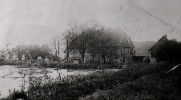 Der Mühlenteich um 1950